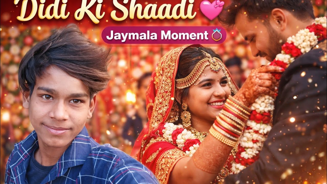 Didi Ki Shaadi 💕 | Jaymala Moment 😍 | Full Wedding Vlog
