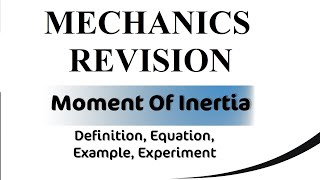 Mechanics ( Moment Of Inertia) Mechanical SSC JE, UPPSC AE, NCL, NPCIL, UPSSSC