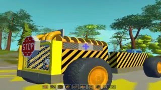 Scrap Mechanic Моя первая постройка....