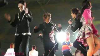 [fancam]20111231 MBC Super junior & Boyfriend