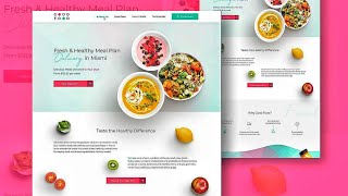 🔥complete  responsive restaurant website using react and tailwind css || build and  deploy