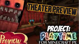 🔷PROJECT:PLAYTIME MINECRAFT MAP🔴 [ 🎥THEATER MAP!!!🎭 ] PREVIEW 1🌟 || COMPLETE MAP   MECHANICS!⛓️