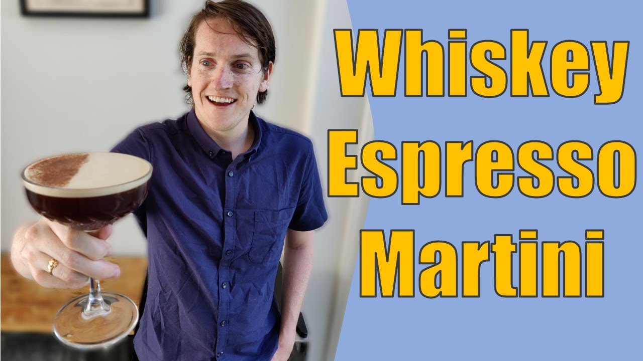 WHISKEY ESPRESSO MARTINI Cocktail Recipe YouTube