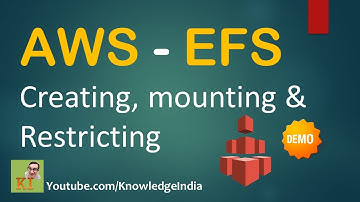 AWS EFS - Create, Mount, Use, Secure, Restrict access | DEMO