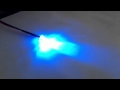 Fake car alarm blue flashing led 5mm 12v