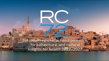 RC72 Day 2: European regional action framework for BCI for health 2022 (part 2)