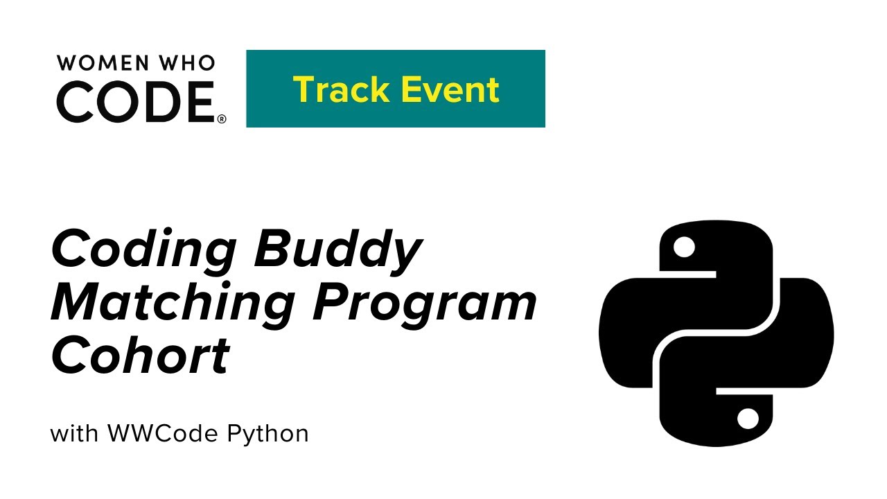 Coding Buddy Matching Program Cohort - YouTube