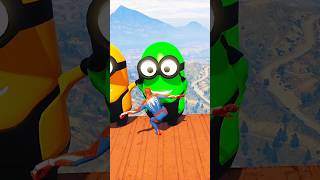 GTA 5 Epic Water Ragdolls Spiderman Jump/Fails Ep 31 #shorts