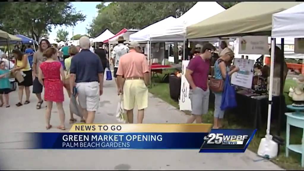 Palm Beach Gardens Welcomes Expanded Green Market Youtube