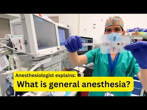 What is general anesthesia, exactly?