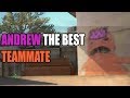 Andrew лучший тиммэйт! Andrew best teammate!