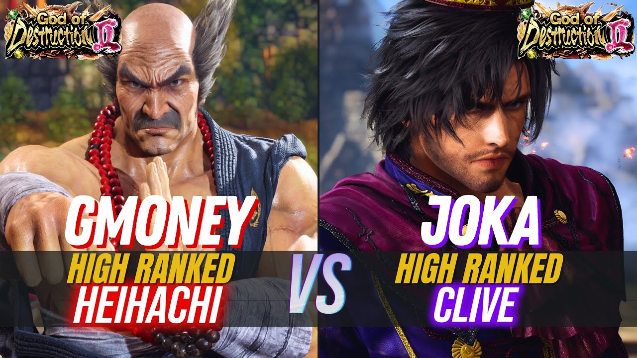 T8 ✪ GMONEY (High Ranked Heihachi) 🆚 JOKA (High Ranked Clive) ✪ Tekken 8 High Level Match