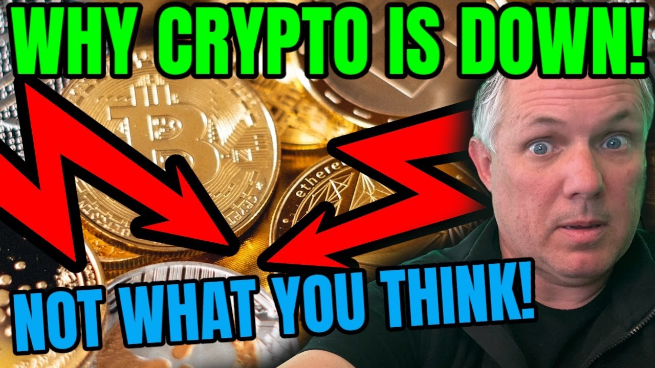 FIND OUT WHY CRYPTO IS DOWN TODAY! NOT WHAT YOU THINK! CRYPTO NEWS!