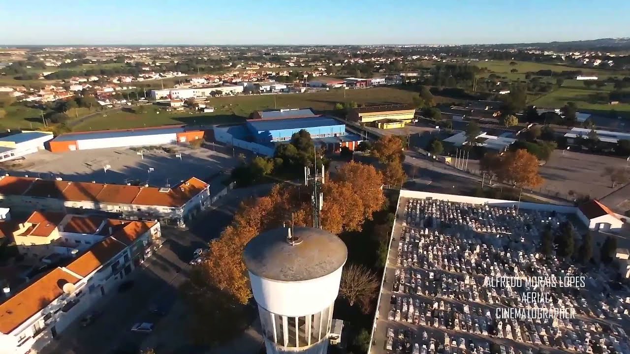Imagens  aéreas da Vila da Moita - 2015