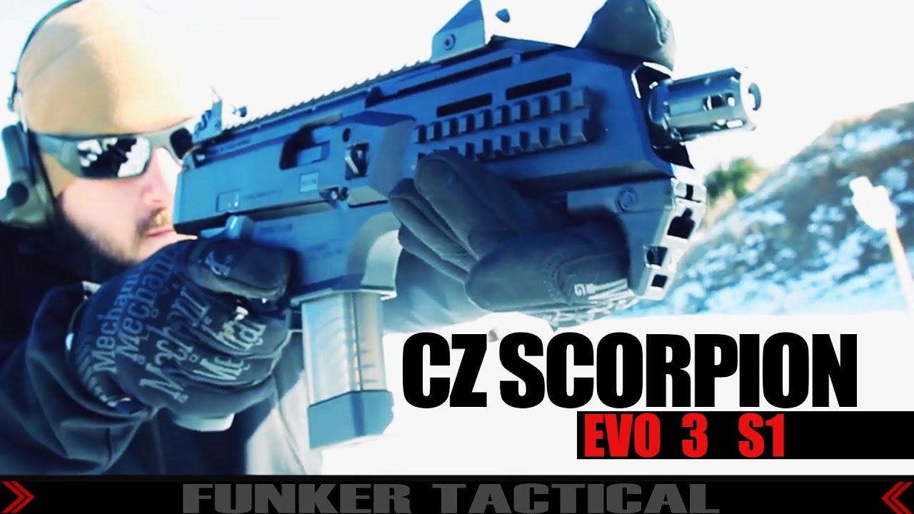 CZ Scorpion Evo 3 S1 Pistol | Reviewed by USMC Daniel Shaw fpsrussia muerto