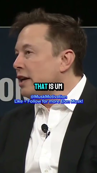 Elon Musk “More than ever, America must use its greatest attributes