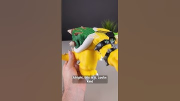 3D printed failed Bowser: cleanup and continue