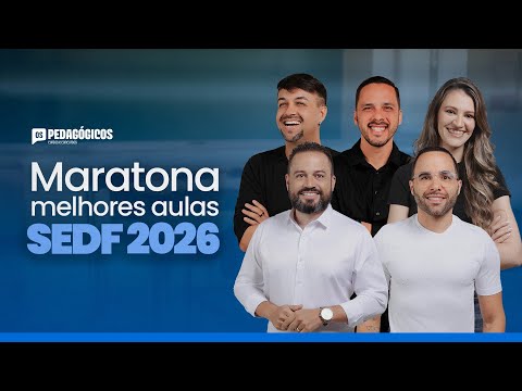 MARATONA MELHORES AULAS SEDF 2026