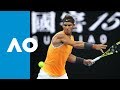 Rafael Nadal hits incredible around-the-net forehand