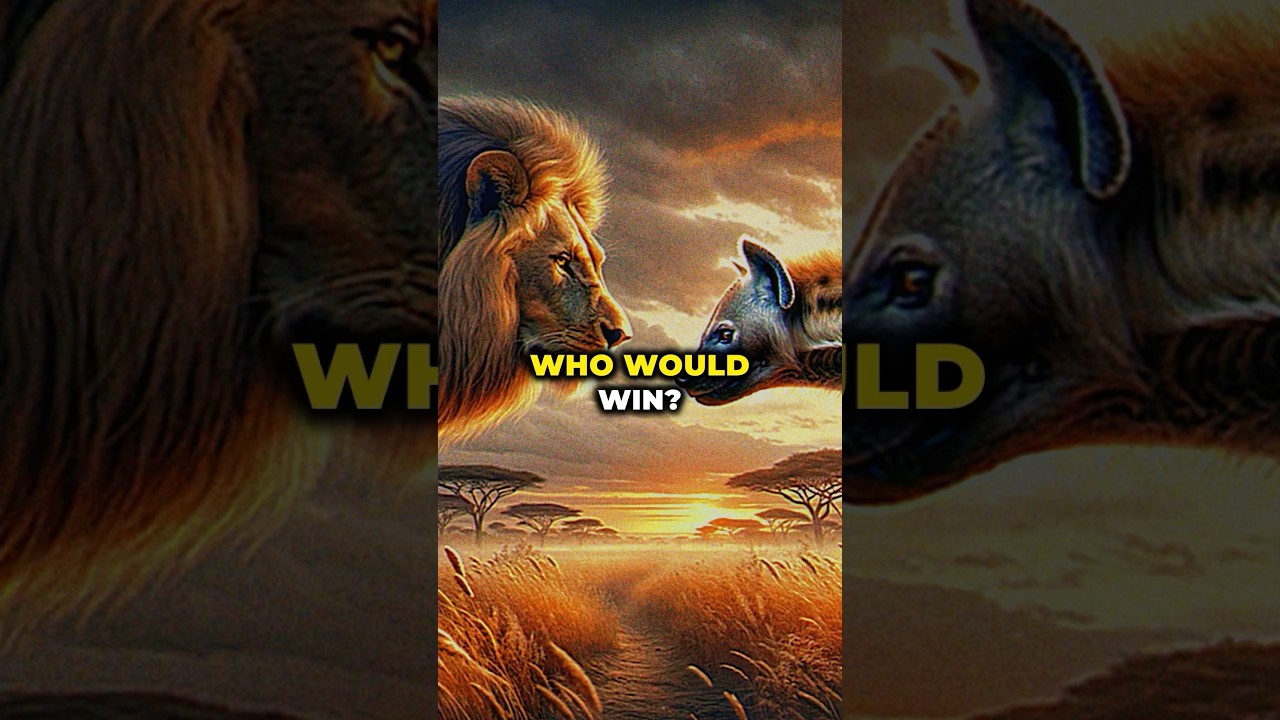 Who Would Win in a Fight Between A Lion And A Hyena? 