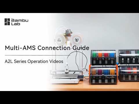 Bambu Lab A2L Multi AMS Connection Guide