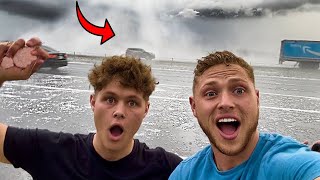 RARE Tornado Chase (Gorilla Hail)