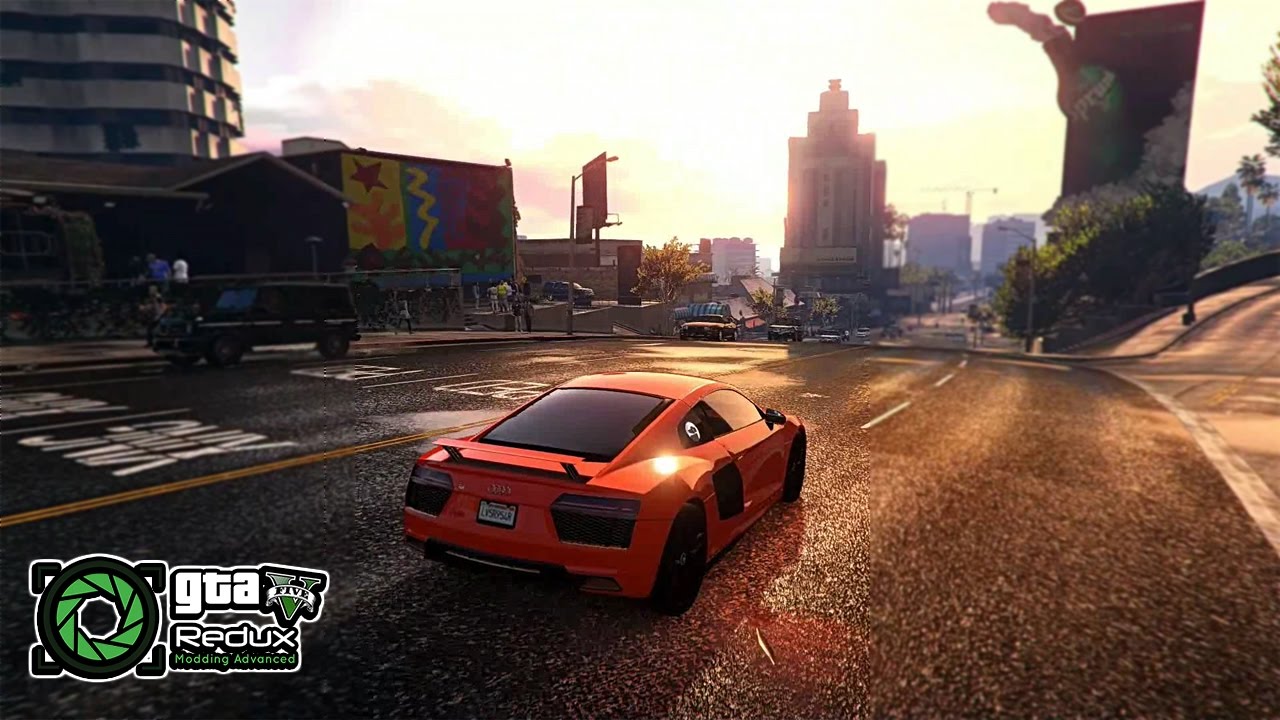 GTA 6 Graphics - REDUX - 2017 AUDI R8 GAMEPLAY! ULTRA REALISTIC ...