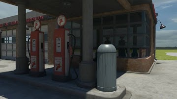 Texturing final - Gas station