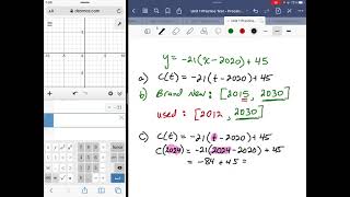 Precalculus Practice Test Unit 1 Part 3