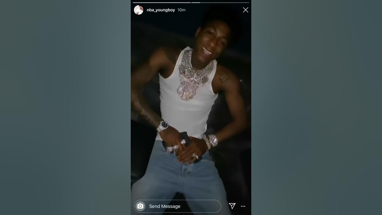 Youngboy jewelry collection looking 🔥 would love to see him on GQ so he  can show it off : r/NBAYoungboy