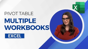 Create a Pivot Table from Multiple Workbooks with Power Query | IN DEPTH EXCEL TUTORIAL