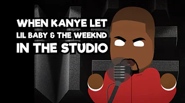 When Kanye let Lil Baby & The Weeknd in the Studio | Hurricane - Donda