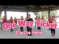 One way ticket  cha cha remix  retro dance fitness  70s hits  northfields