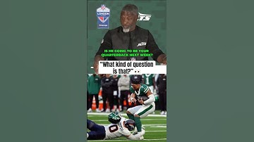 Aaron Glenn not happy with reporter’s question about Justin Fields 😬 (via snyjets/X)