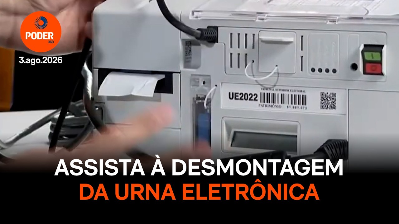 Assista à desmontagem da urna eletrônica e entenda o sistema de votação