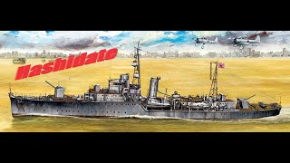 Japonská Hashidate dobyvatel Hong Kongu #worldofwarships #history #wows #navy #facts #japan #shorts