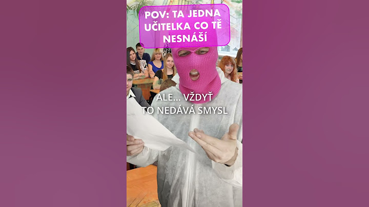 Takovou učitelku zažil každej 👨🏼‍🏫 #vtip #scenka #sranda #humor #parodie #praha #ucitelka #skola