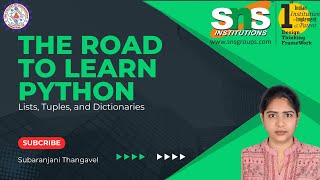 Lists, Tuples, and Dictionaries | Subaranjani T | SNS Institutions
