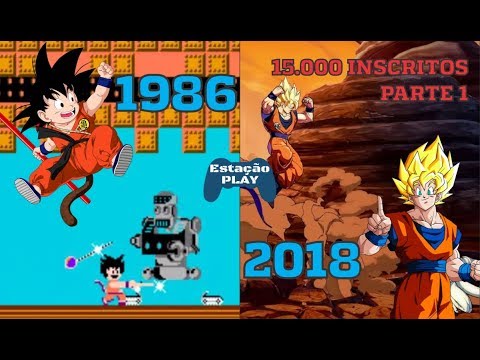 Como era e como ficou: canal do  traz evolução de games do Dragon  Ball Z - Giz Brasil