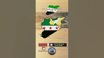 Mapa Syrii W 2025 Roku Map Country Mapping Flag Mapper Before War Syria Geography Maps 