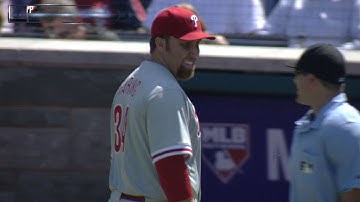 PHI@WSH: Harang holds Nats to two runs in six innings