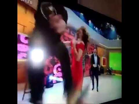 Marcelo Adnet quebrando a cara de Ana Furtado