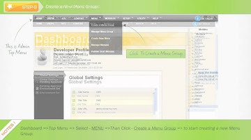 Eicra.com - Creating Menu Group