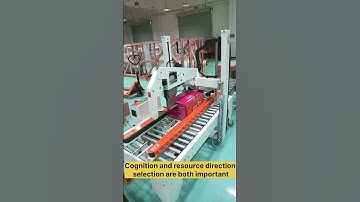 Automatic packing assembly line : Box packing in any direction #packing