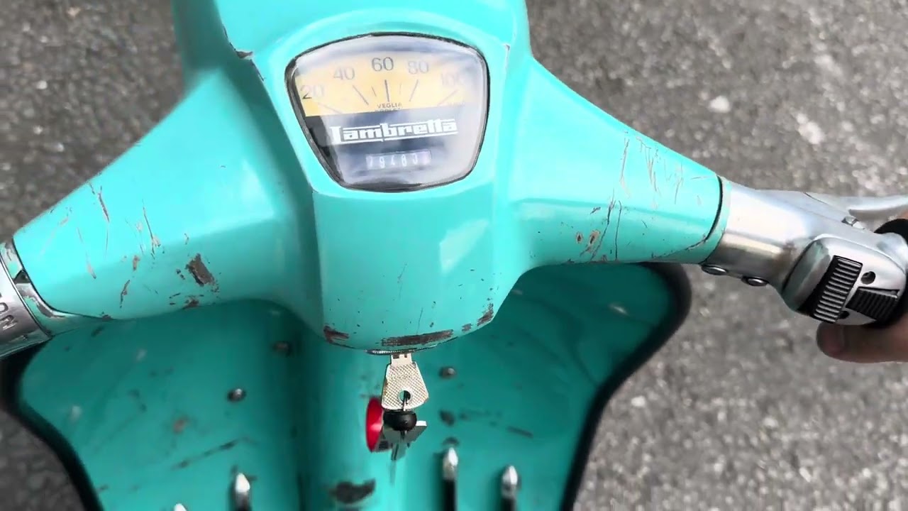 Lambretta GP 125 Original Paint Walk Around