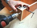 Сборка мебели с самодельной струбциной Часть 1. Homemade right angle clamp. Part 1.