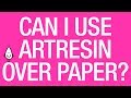 Can I Resin Over Paper?