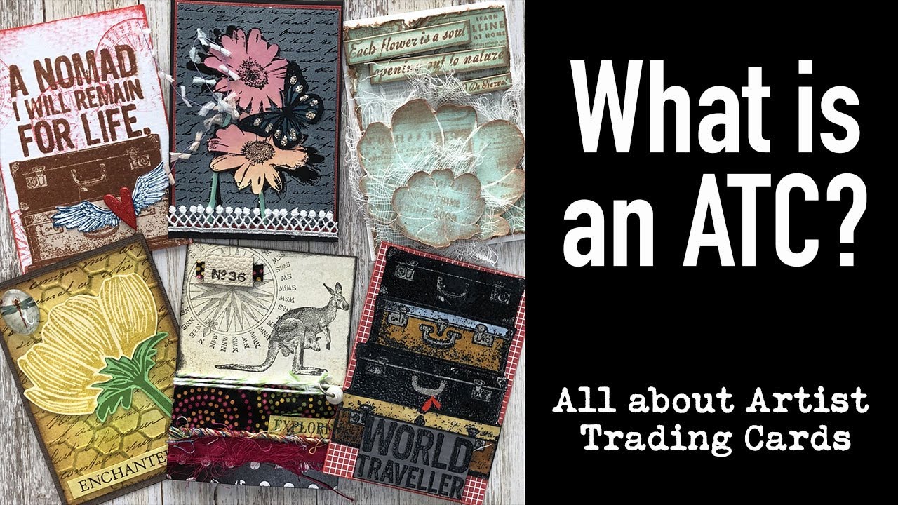 What is an ATC? (Artist Trading Card) 
