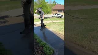 Insane Before &amp; After: Pressure Washing Edition! #satisfying #pressurewashing #transformation