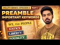 Preamble Important Keywords | Polity Series Episode 4 (Part 1) | UPSC 2026
